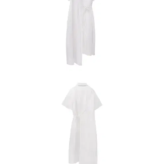 Half Wrap Shirts One-piece [ Ivory ]