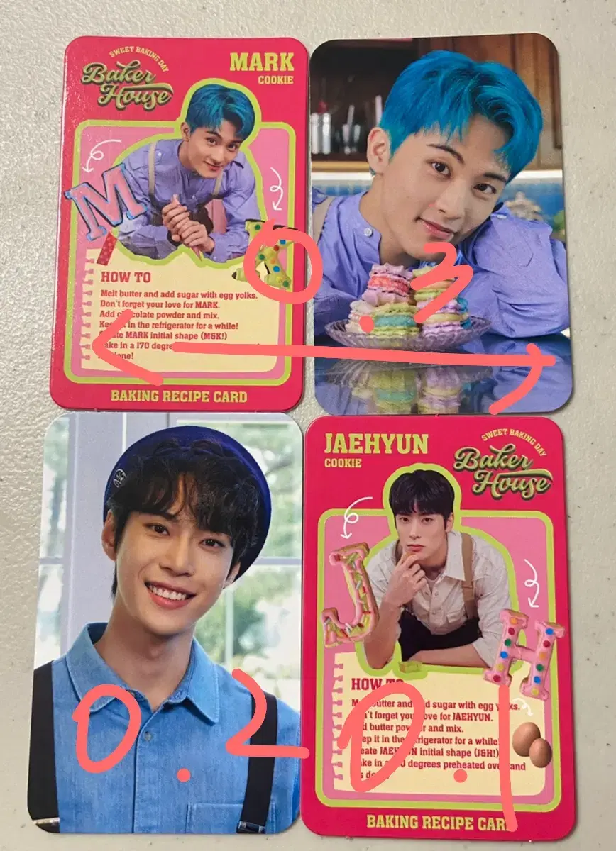 NCT 127 Baker Random Pack mark doyoung jaehyun