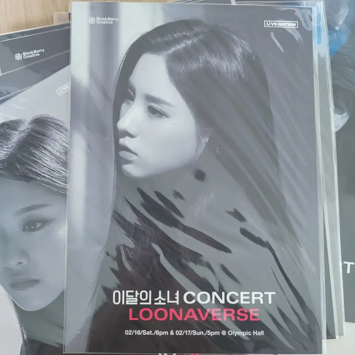 Girl of the Month Loona Bus Scratch Off Lottery Poster