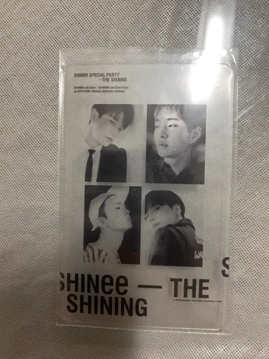 Admission to Chaspa photocard shinee Groups