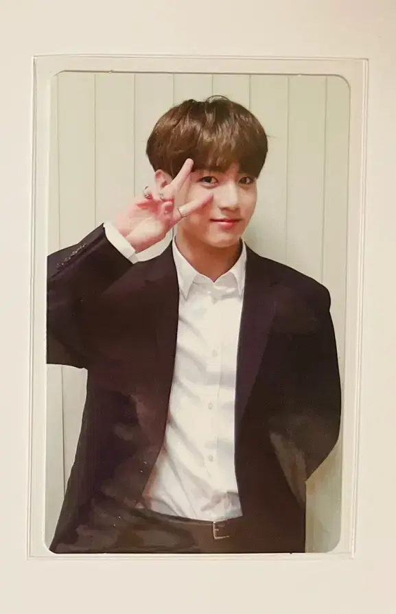 방탄 2018메모리즈 정국포카