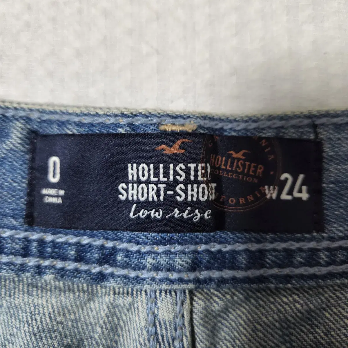 (새상품)HOLLISTER 숏 팬츠 24사이즈