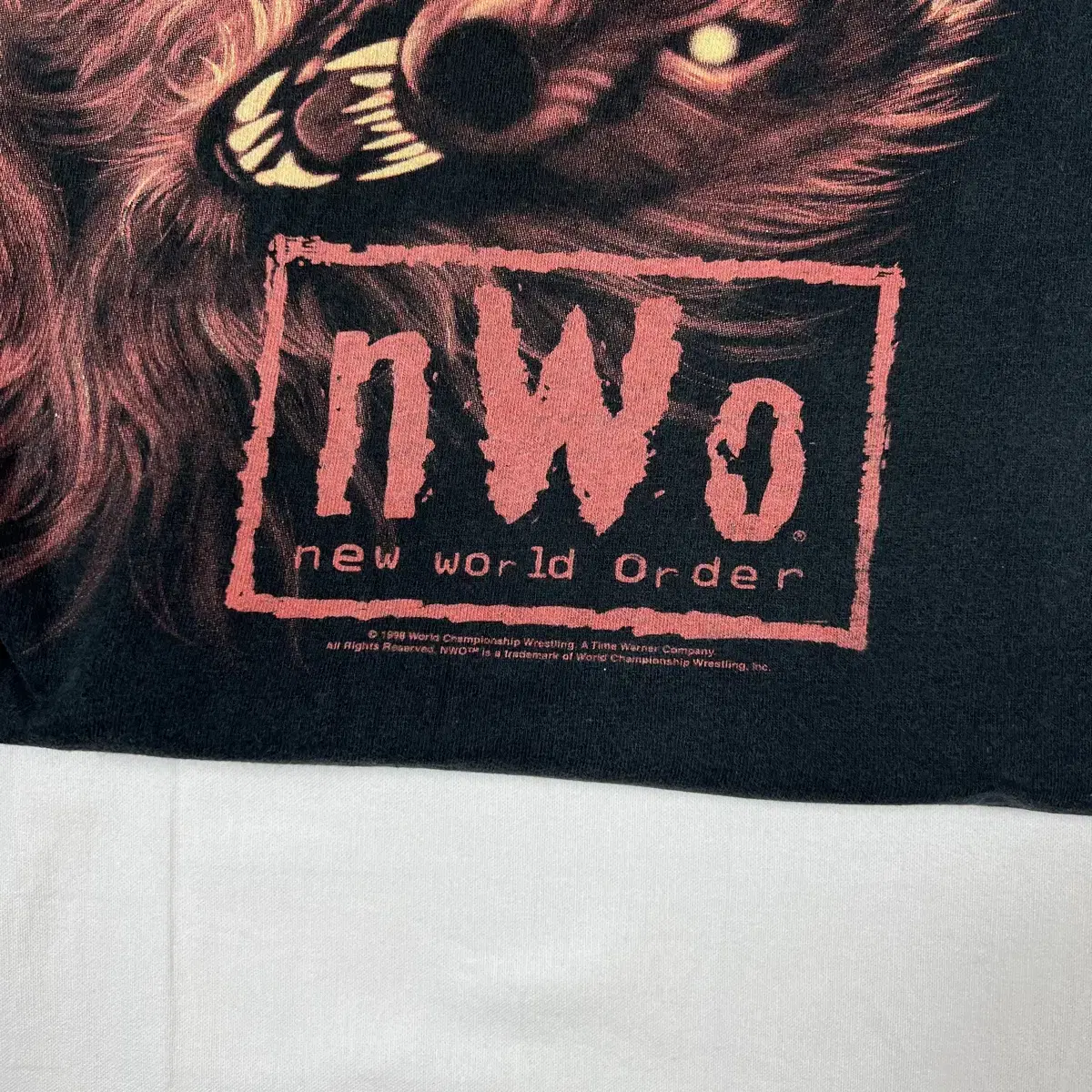 90s 98년도 리퀴드블루 nwo 뉴월드오더 반팔티