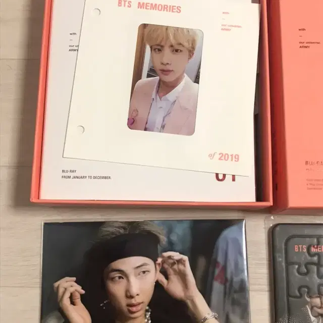 방탄소년단 2019 메모리즈 블루레이 석진 포카포함 풀세트 원가 양도