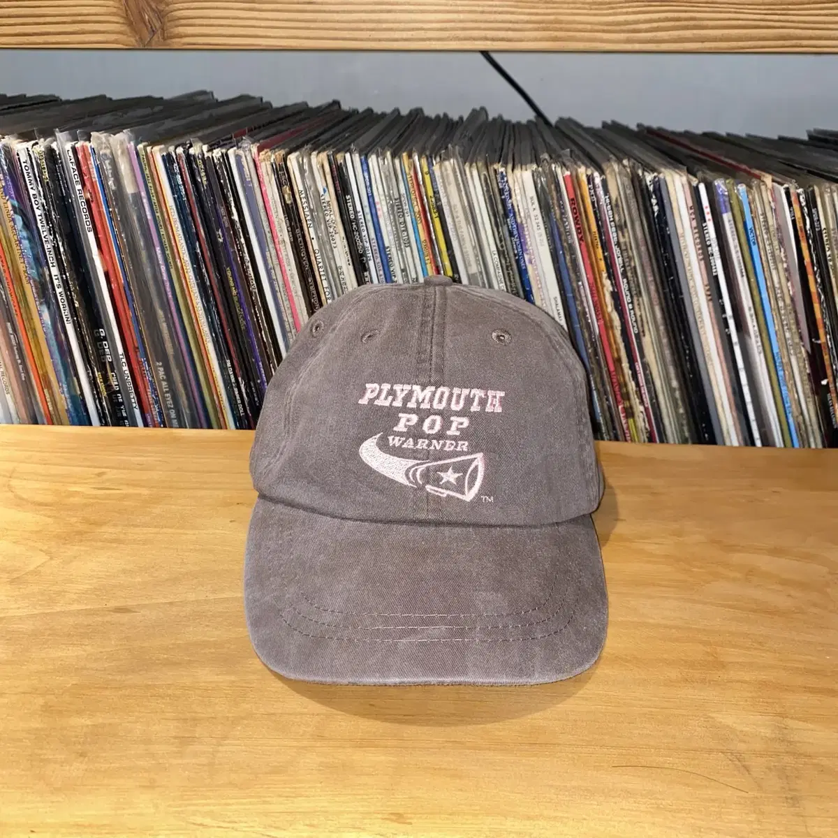 Vintage PLYMOUTH POP logo 6-panel hat