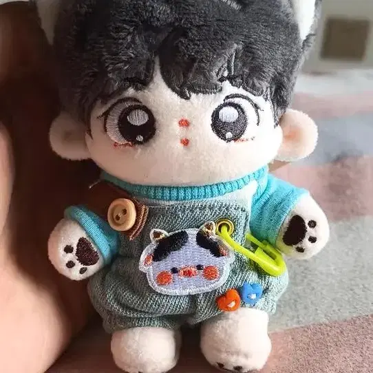 10cm / 15cm / 20cm 솜인형 멜빵 무속성 인형 옷