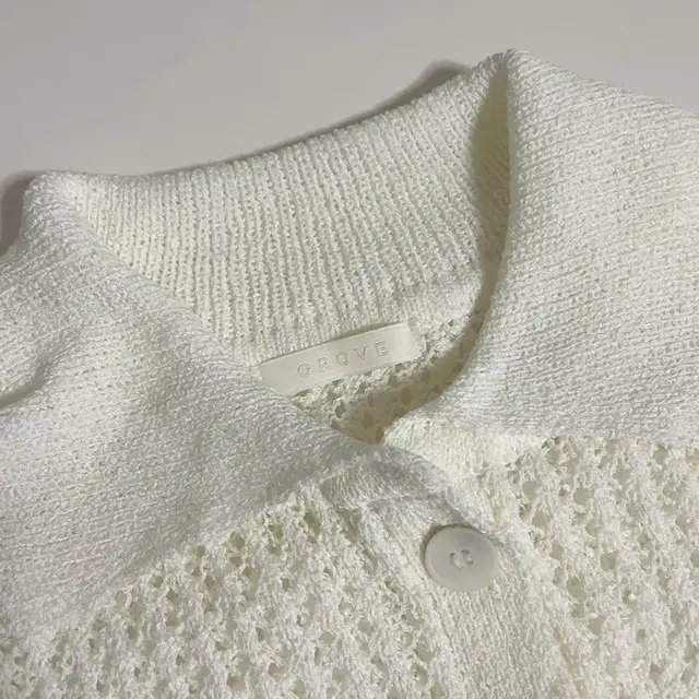 그로브 스토어 NET BAN CARDIGAN [IVORY]