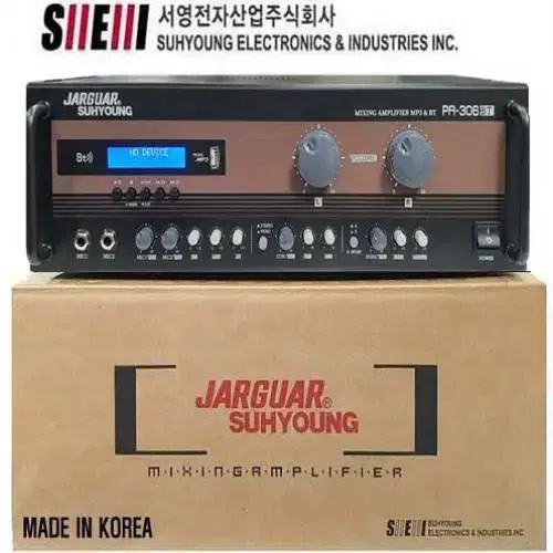 새제품 자가 PA-306BT 2채널 노래방 앰프 320W 블루투스