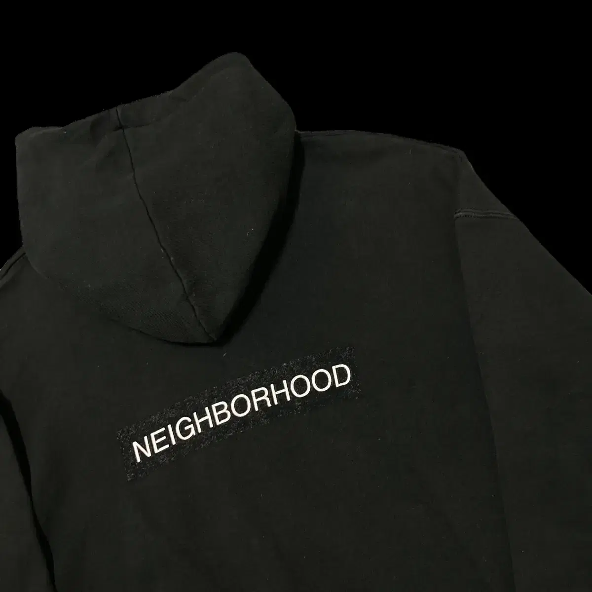 [XL] NEIGHBORHOOD 네이버후드 박스로고 후드티