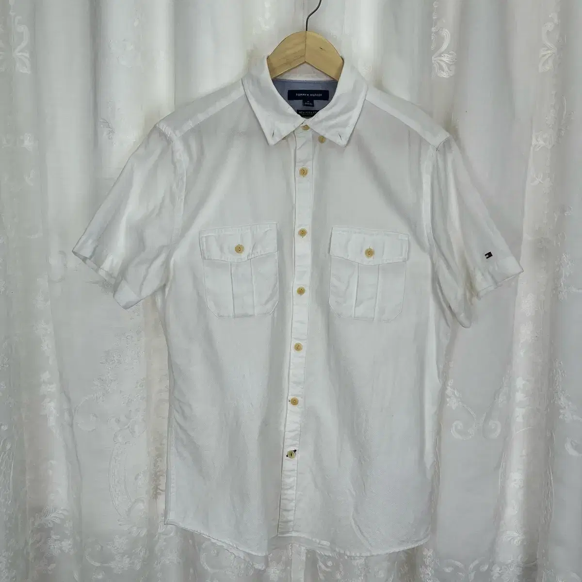 Tommy White Short Sleeve Shirt