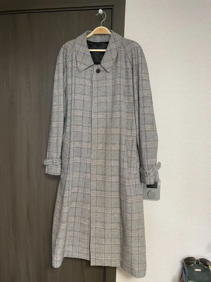 Riwoo Homme Check Coat L