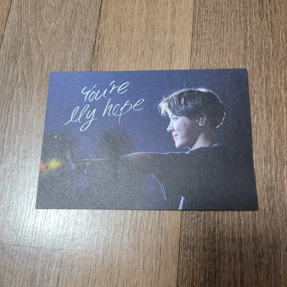 Bangtan j-hope postcard