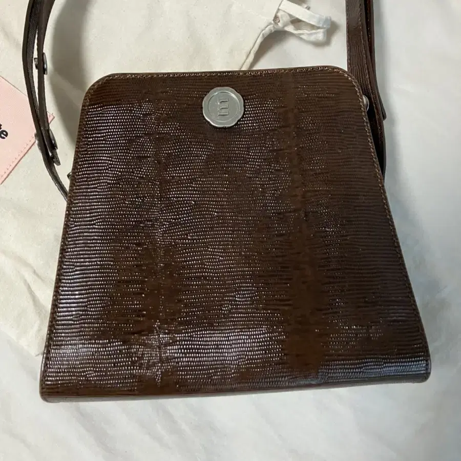 미닛뮤트minitmute moore bag (lizard brown)