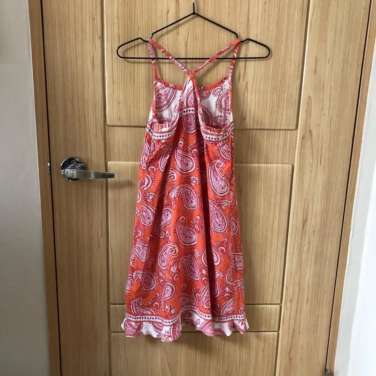 Vintage anokhi koki orange paisley ops