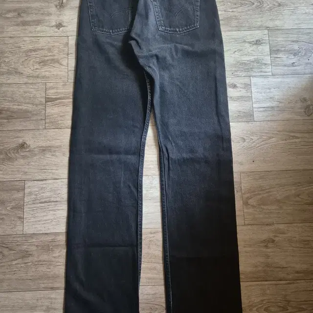 00s levis 501 'used black' made in usa