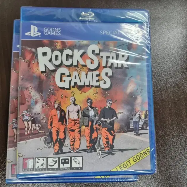 리짓군즈 락스타게임즈 rock star games 미개봉 cd