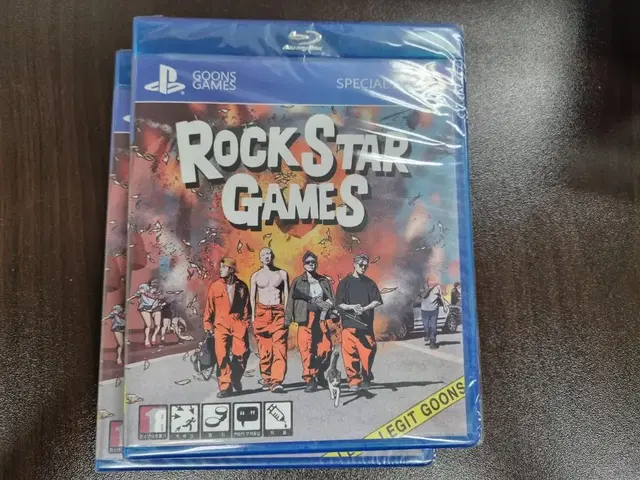 리짓군즈 락스타게임즈 rock star games 미개봉 cd