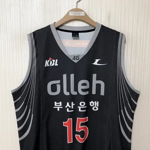 KBL 르까프 부산KT소닉붐 유니폼/져지 115 #15 이상일