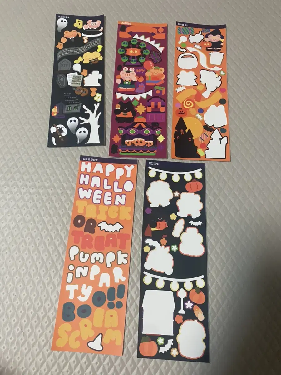 [PokuPoku Studio] Halloween Seal Sticker