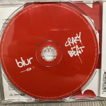 블러 Blur/Banksy cover Crazy Beat/UK CD | 브랜드 중고거래