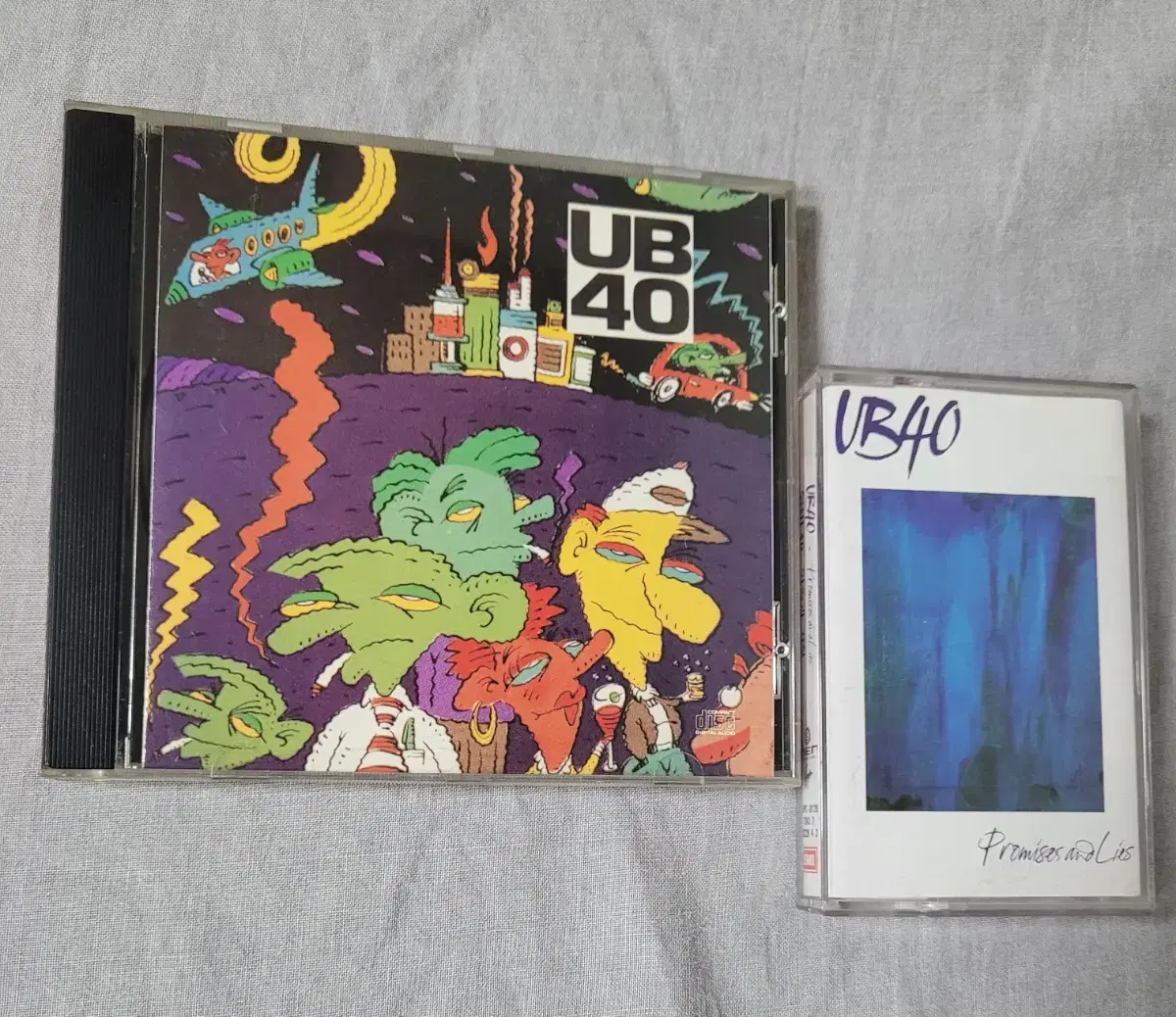 UB40 시디&카세트테이프 모음