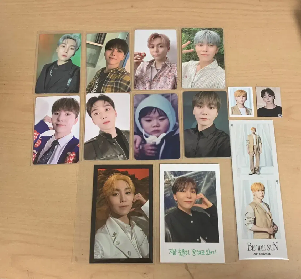 Boo Seungkwan seungkwan Photocard, WTS, Your Choice Atak Carat Vahn Pao Ruff MD Baby Photocard Social Club