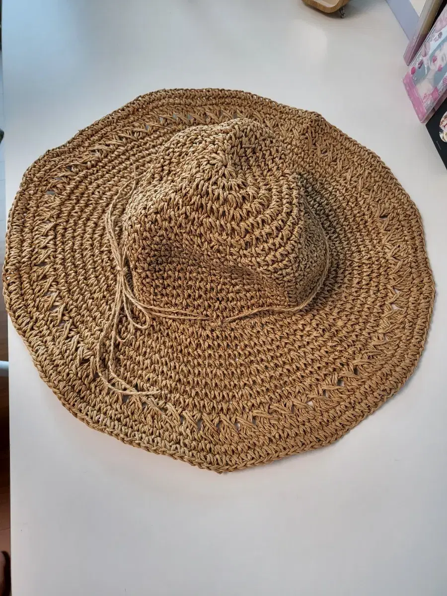 rattan hat