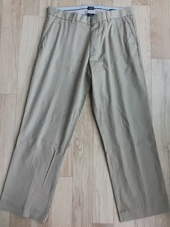 GAP Tailored Cotton Cotton Trousers 32 Beige Gap Imported Genuine