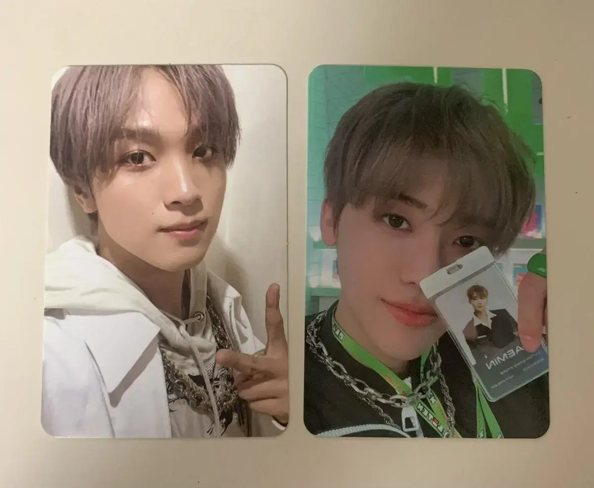 NCT jaemin haechan global shop Luggage photocard WTS