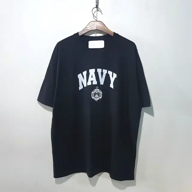 SS신상) NAVY 오버핏 반팔티 2color M~4XL