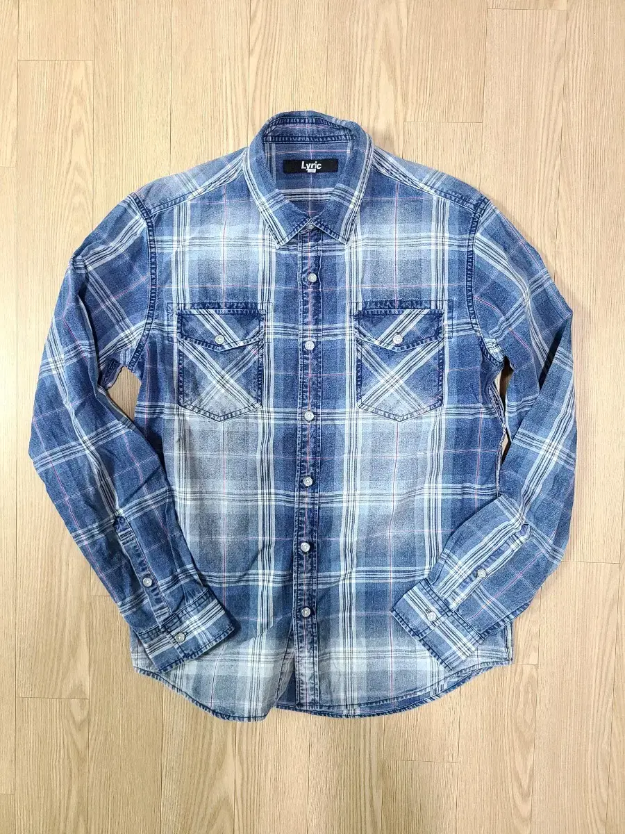 LYRIC JAPAN Washing bloo Checked shirt