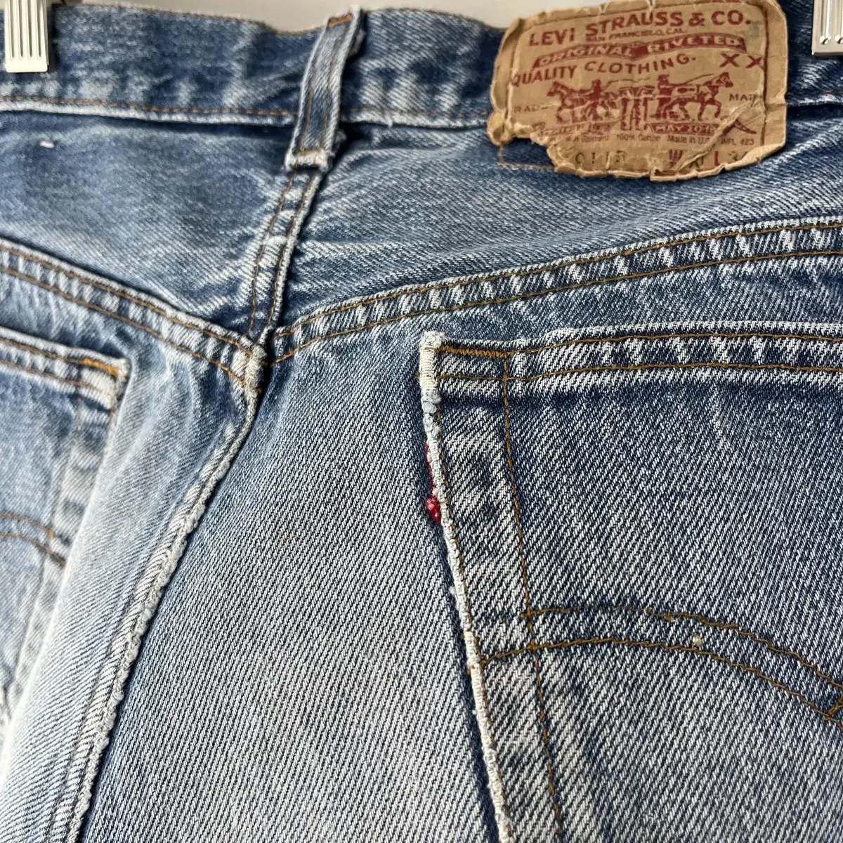 LEVI'S denim skirt ( made in USA )