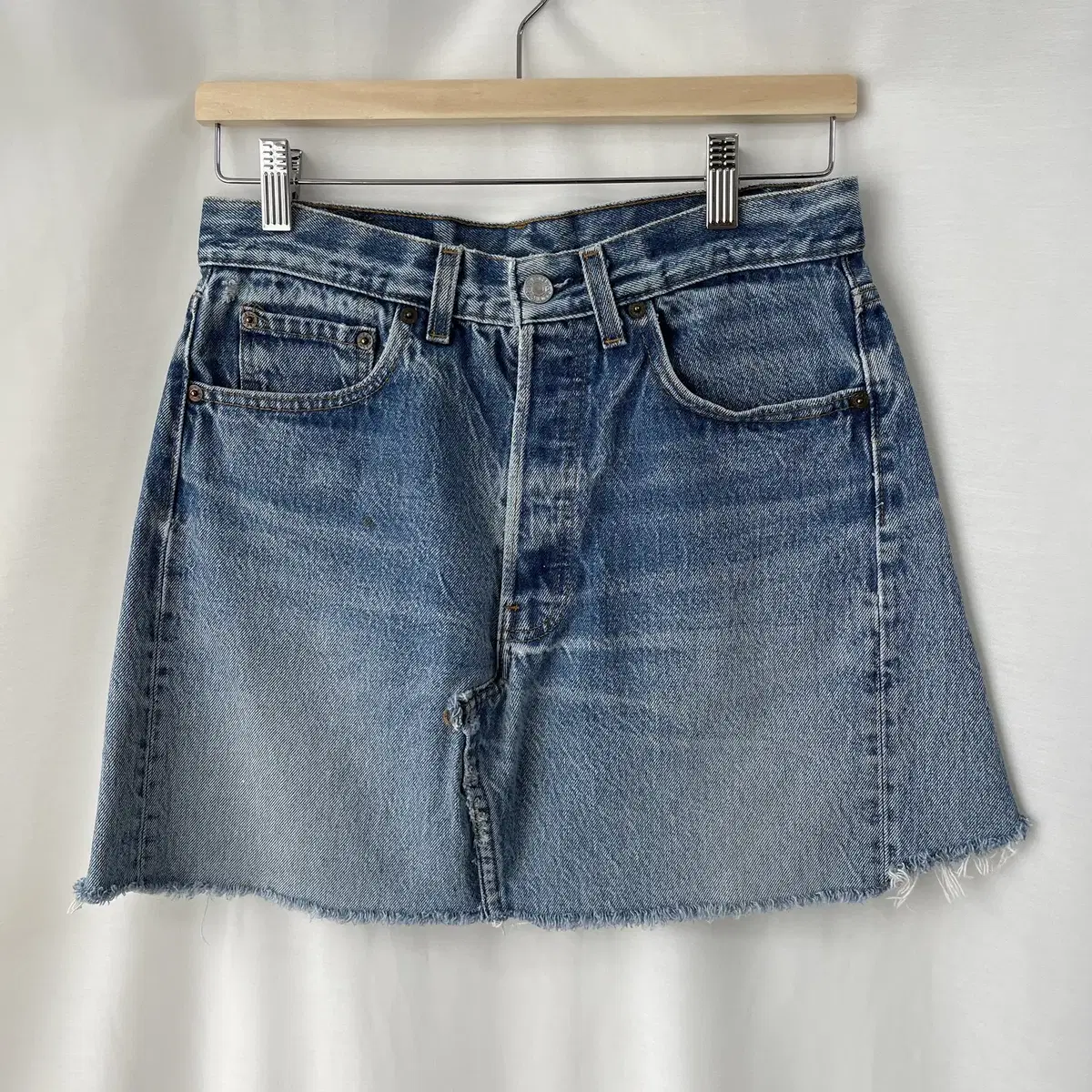 LEVI'S denim skirt ( made in USA )