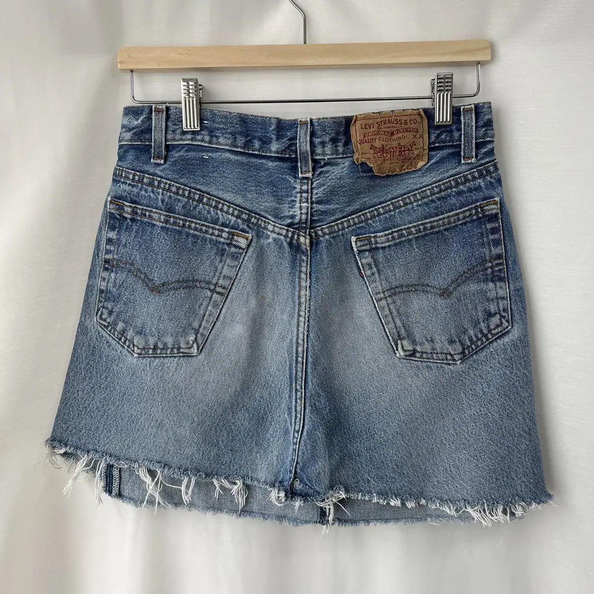 LEVI'S denim skirt ( made in USA )