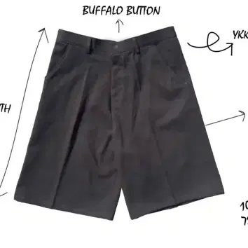 먼데이인런던 leo burmuda shorts