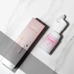 브로우 스타터펌 버블샴푸 브러쉬포함 30ml 속눈썹 전처리제 단백질 제거