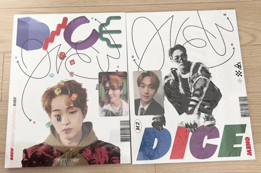 Onew Dice sealed, unreleased photocard