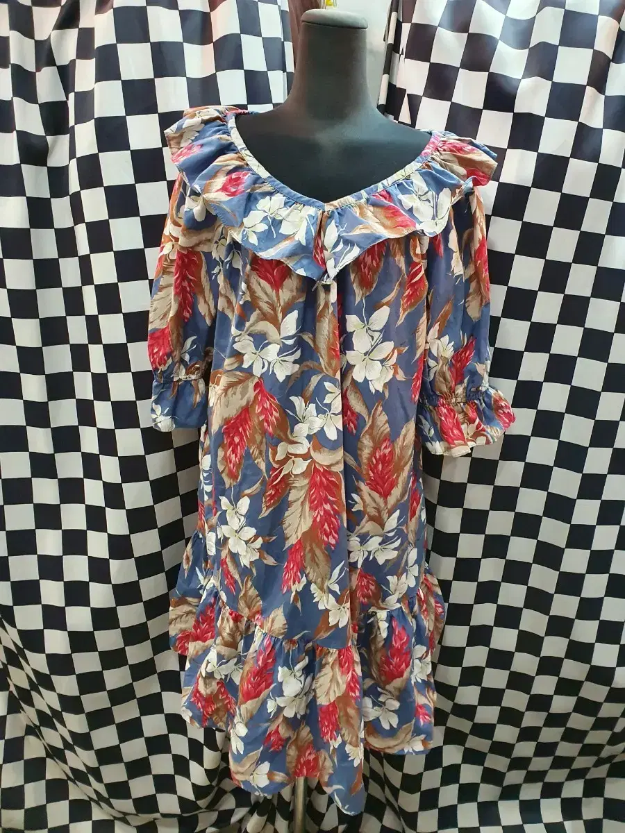 Hilo Hattie 80s Hawaiian ONEPIECE