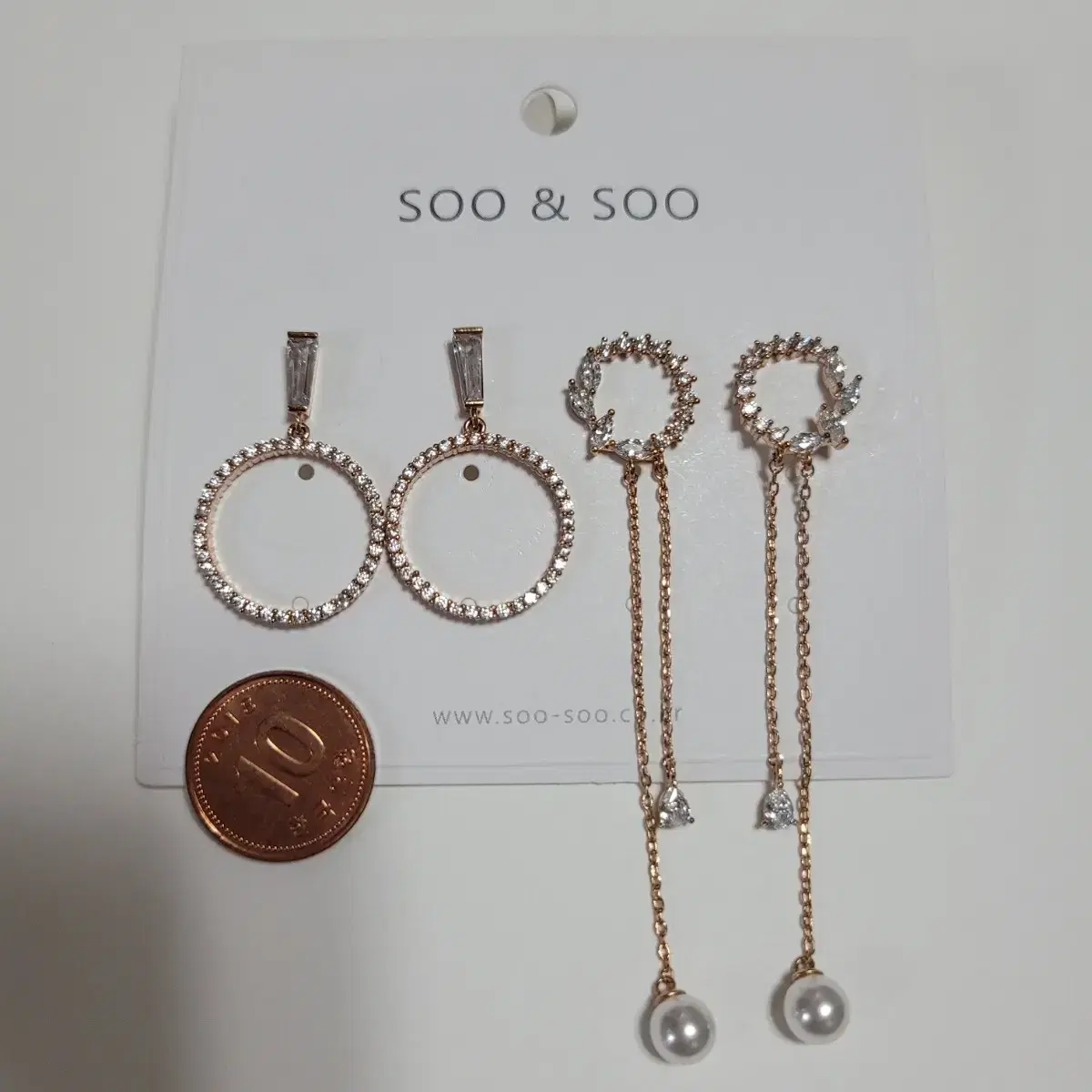 soo&soo 귀걸이 2종