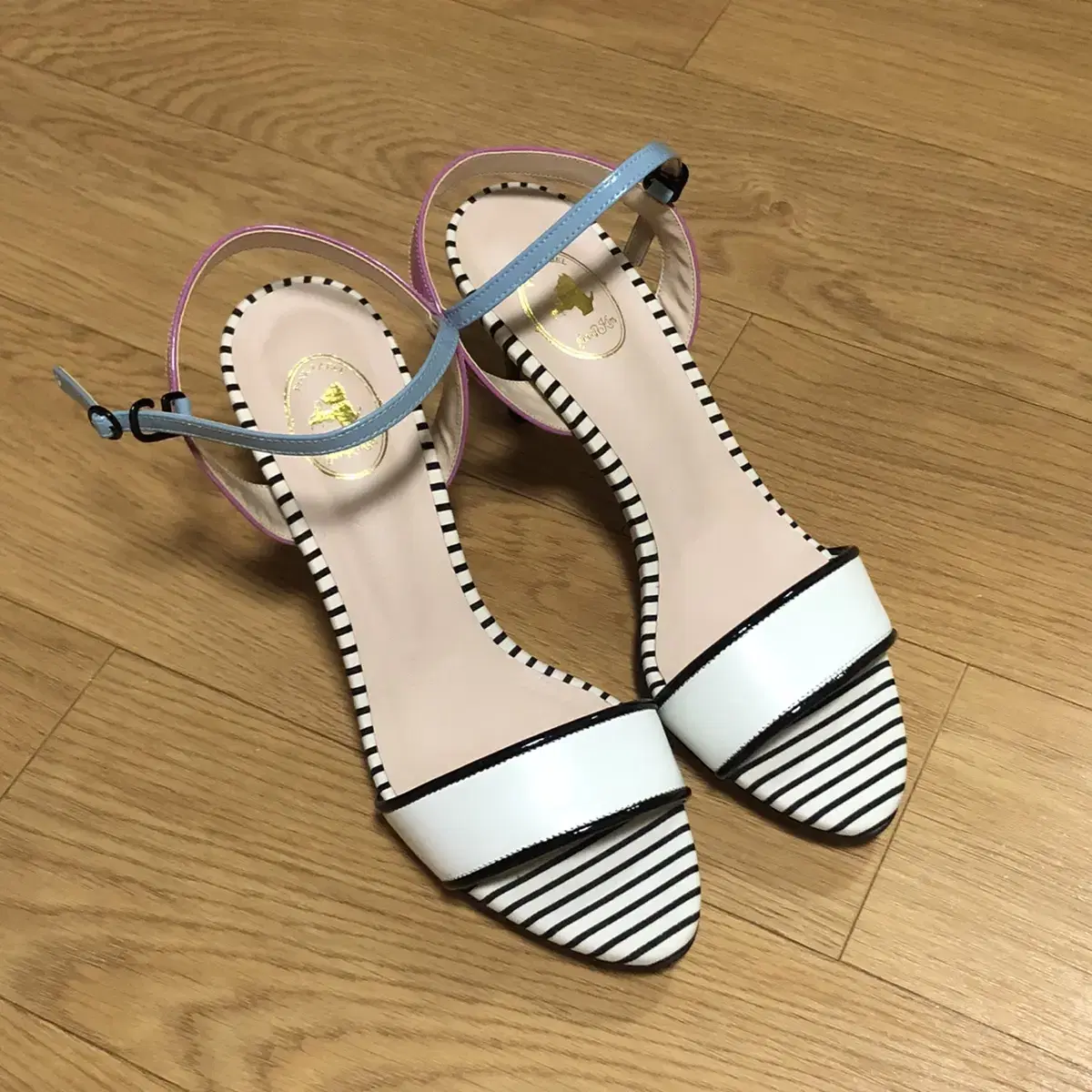 Jini Kim Striped Strap Sandals 235