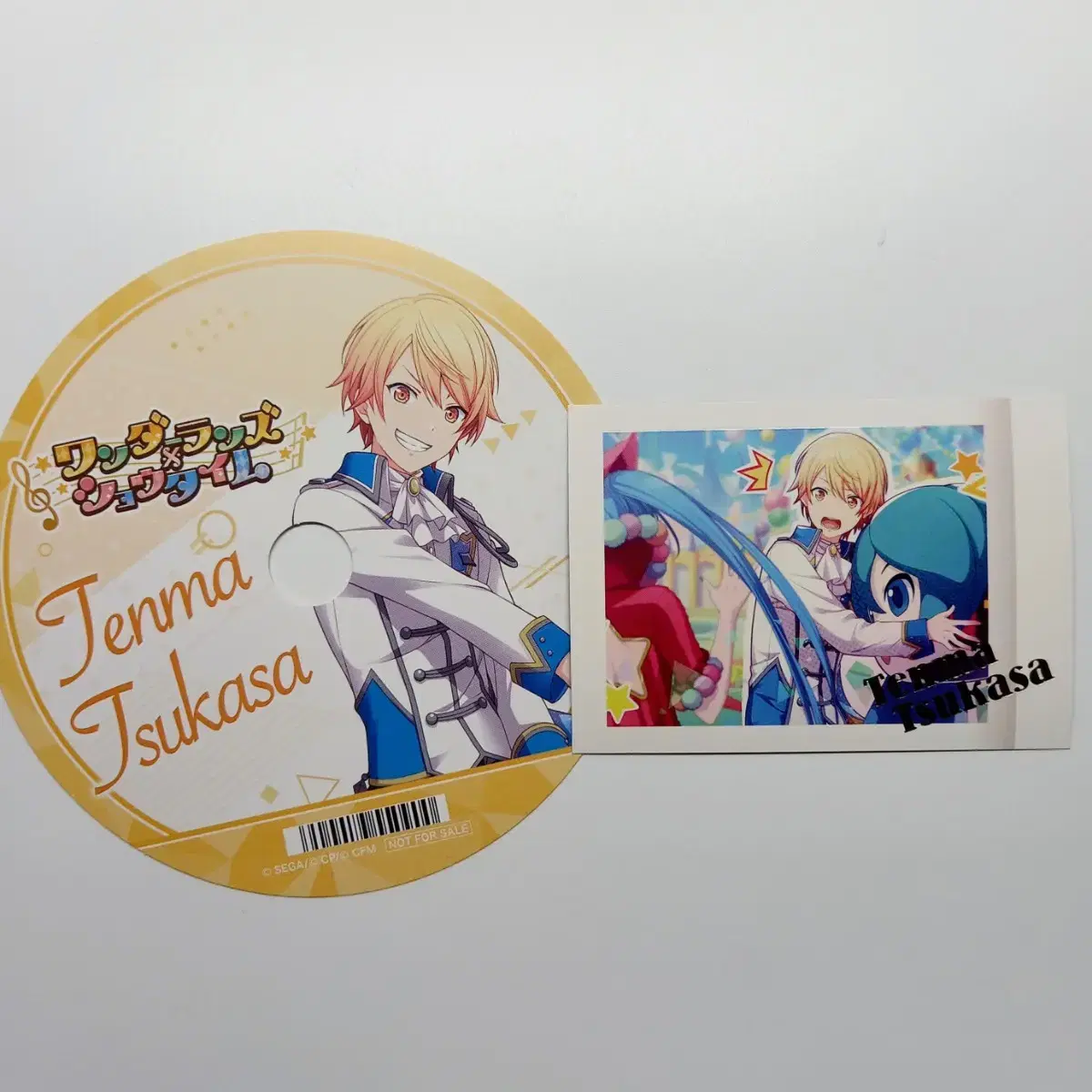 Psycheka Wonderland Showtime Tenma Tsukasa Rare Pasha CD Type kard in bulk