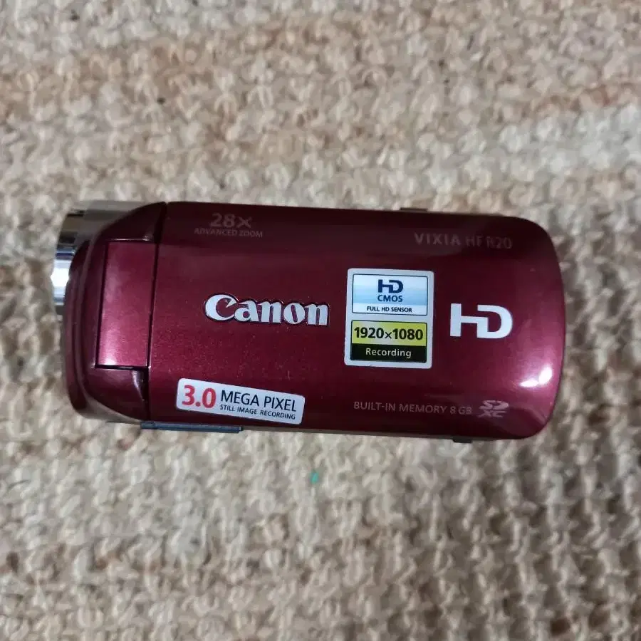 CANON VIXIA HF R20 디지털SD 카메라 켐코더