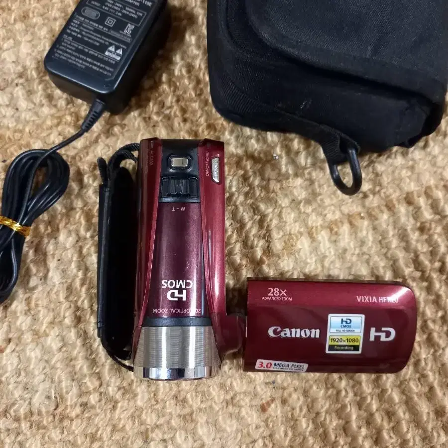 CANON VIXIA HF R20 디지털SD 카메라 켐코더