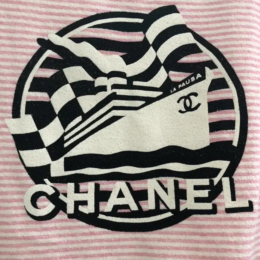 chanel 샤넬 스트라이프 티셔츠 34size