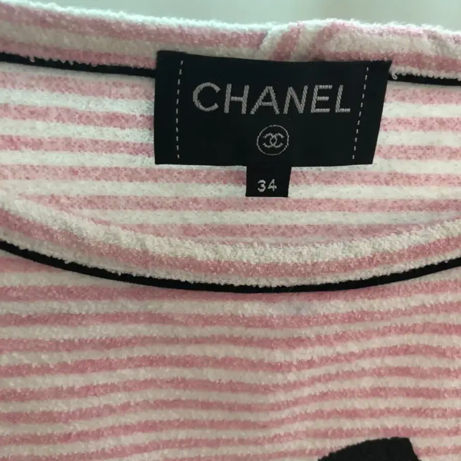 chanel 샤넬 스트라이프 티셔츠 34size