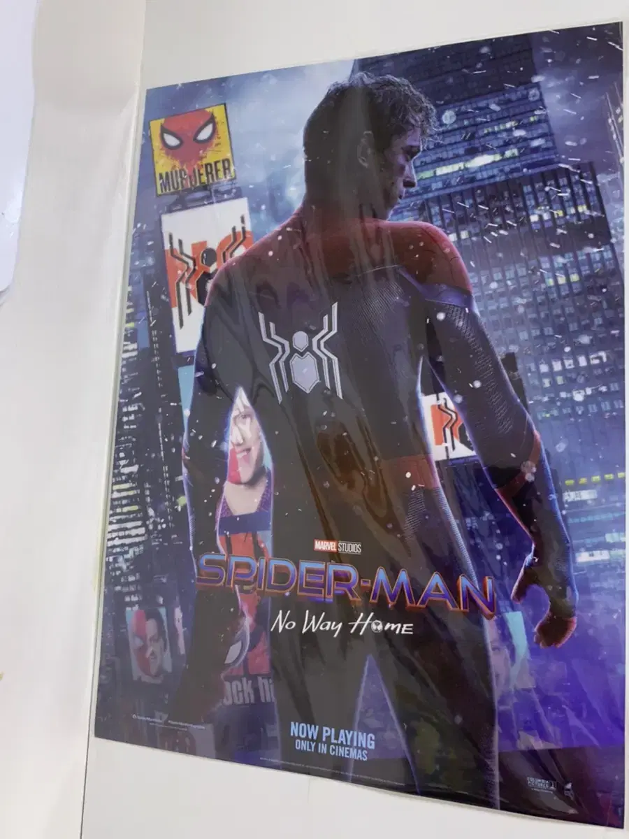 Spider-Man No Way Home poster pre-order benefits