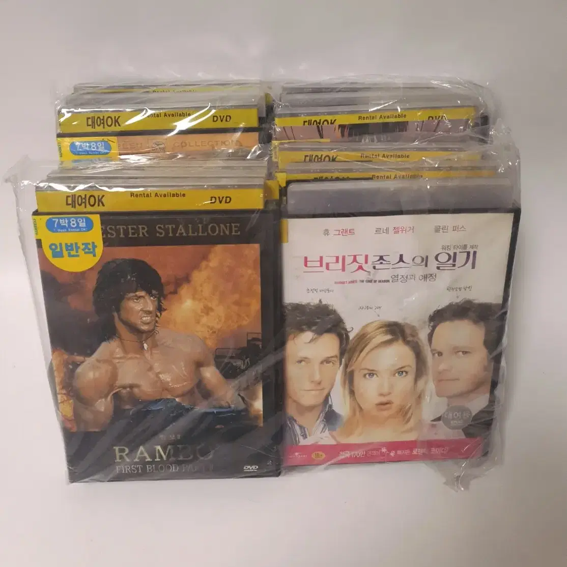 외국영화 DVD 람보 외 비디오테이프