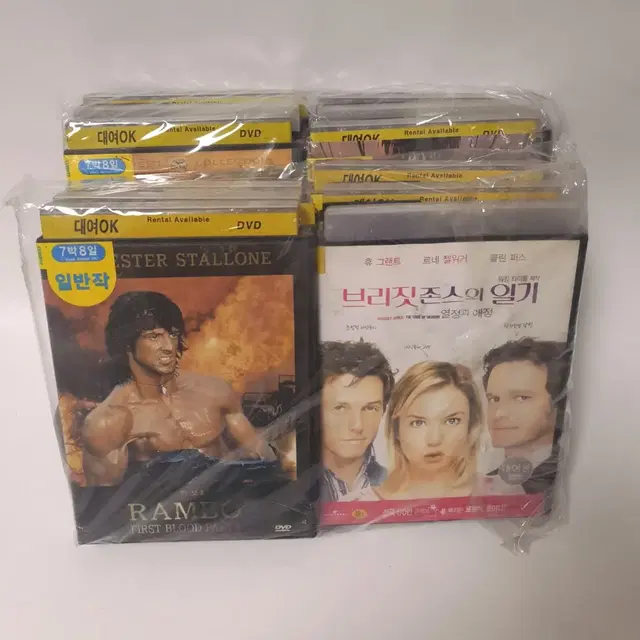 외국영화 DVD 람보 외 비디오테이프