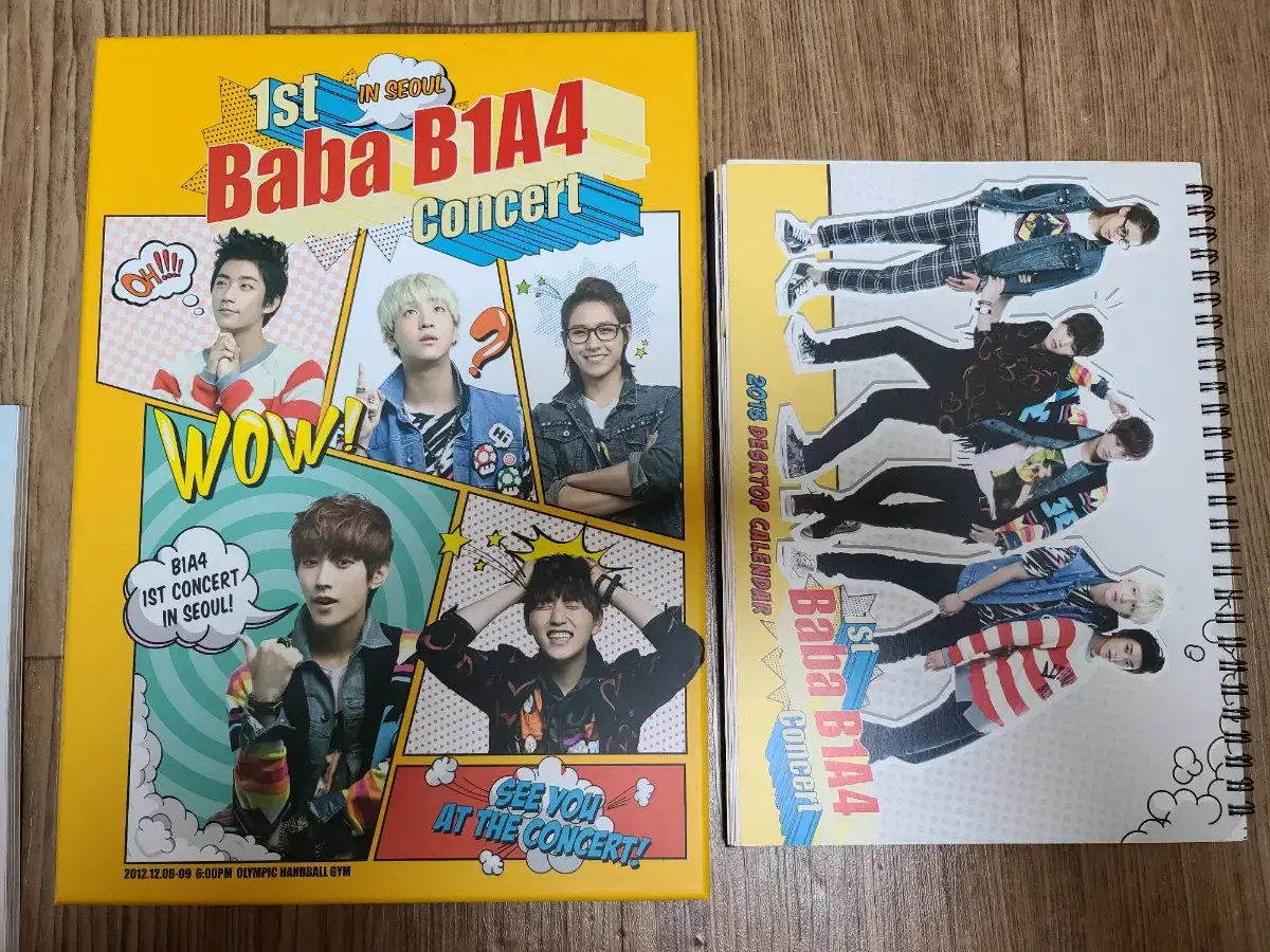 Baba b1a4 Concerts dvd Calendar