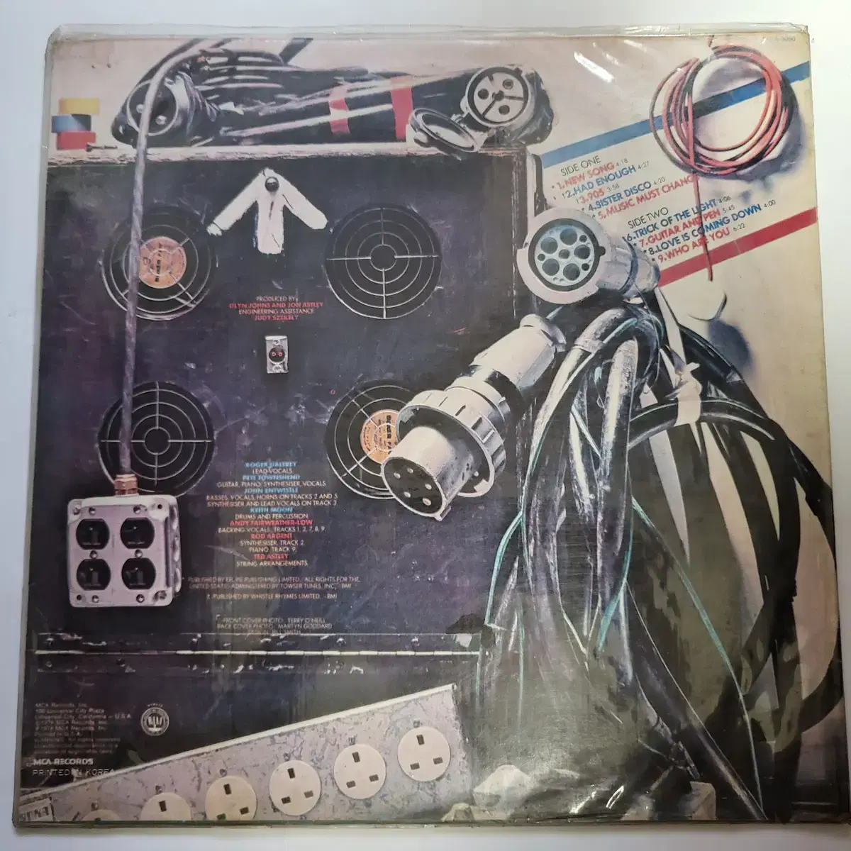 더 후 THE WHO 라이센스 LP